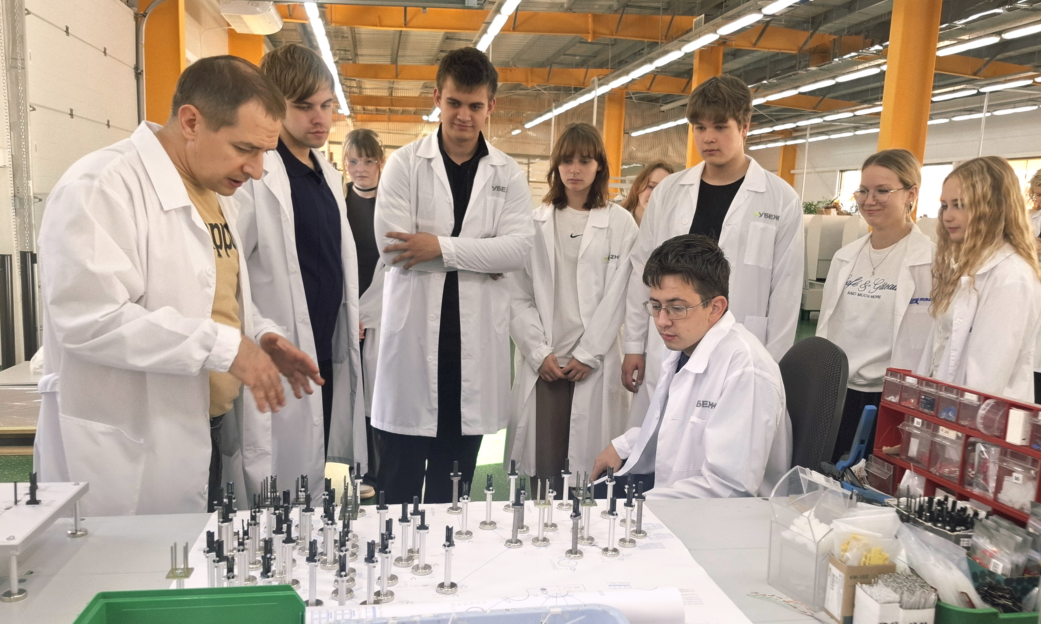 Экскурсия на завод «РУБЕЖ»